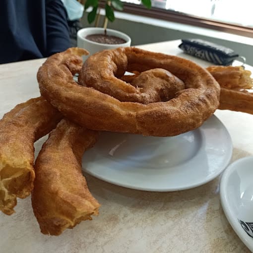Chocolate caliente para acompañar a los churros